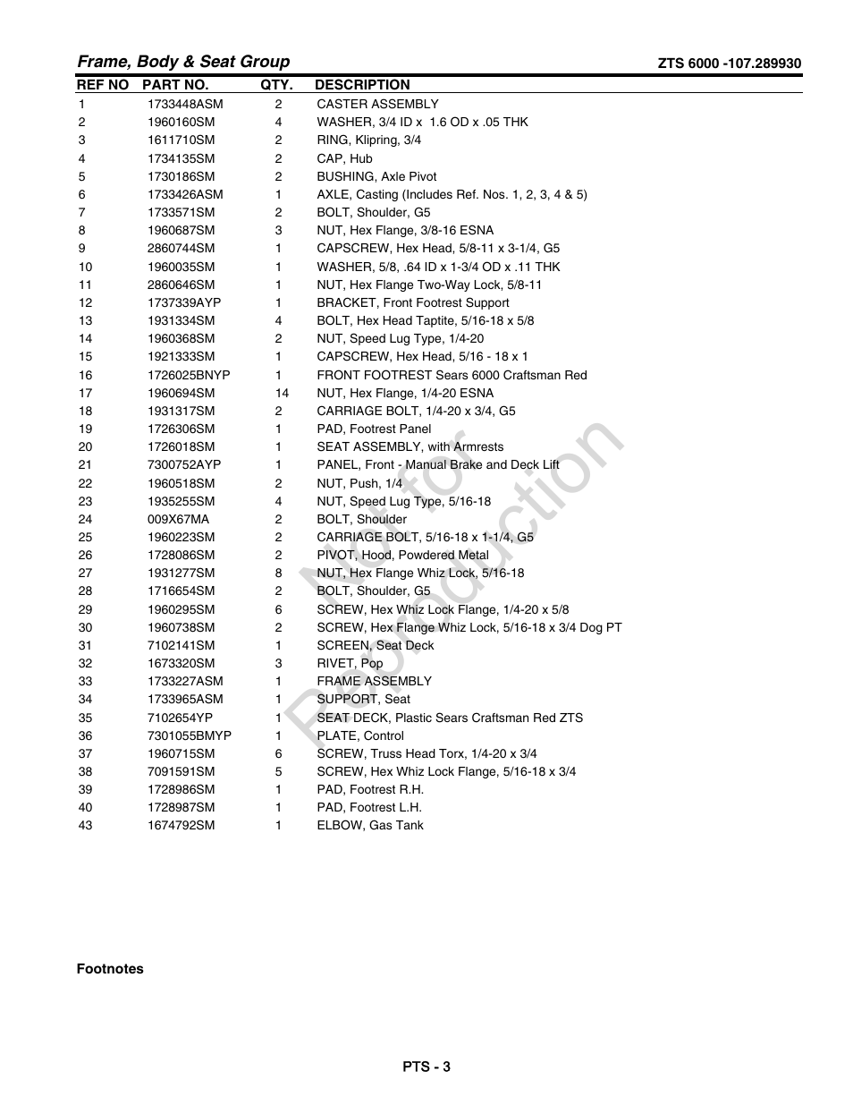 Not for reproduction | Craftsman 107.28993 User Manual | Page 75 / 112