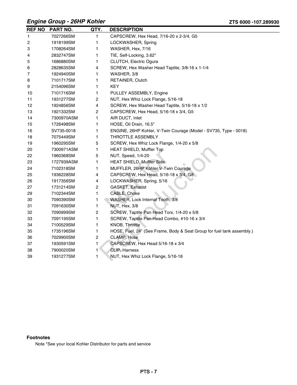 Not for reproduction | Craftsman 107.28993 User Manual | Page 79 / 112