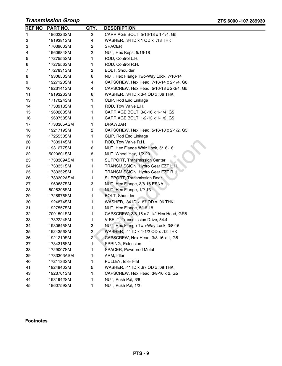 Not for reproduction | Craftsman 107.28993 User Manual | Page 81 / 112