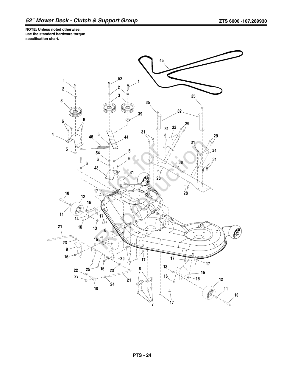 Not for reproduction | Craftsman 107.28993 User Manual | Page 96 / 112