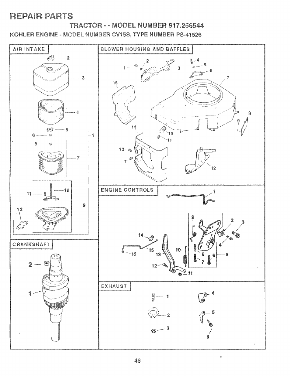 Craftsman 917.256544 User Manual | Page 48 / 56