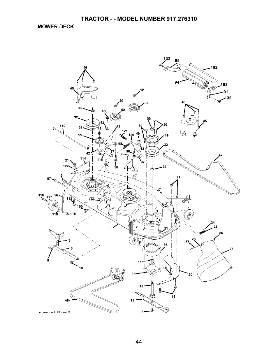 Craftsman 917.276310 User Manual | Page 44 / 56