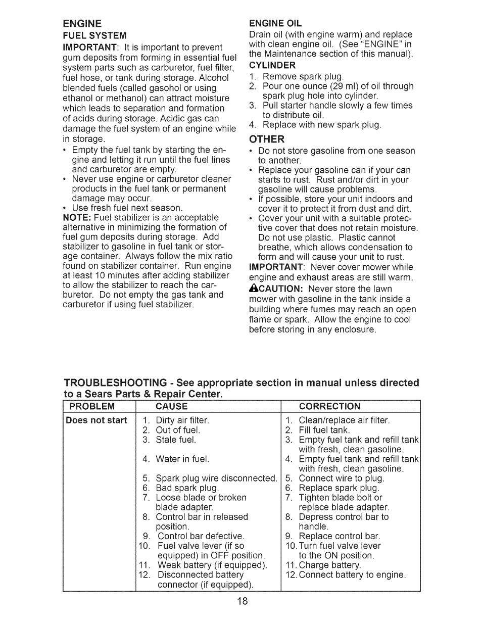 Craftsman 917.374356 User Manual | Page 18 / 48