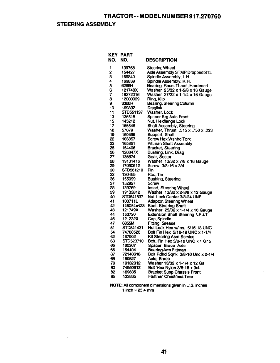Craftsman 917.270760 User Manual | Page 41 / 60