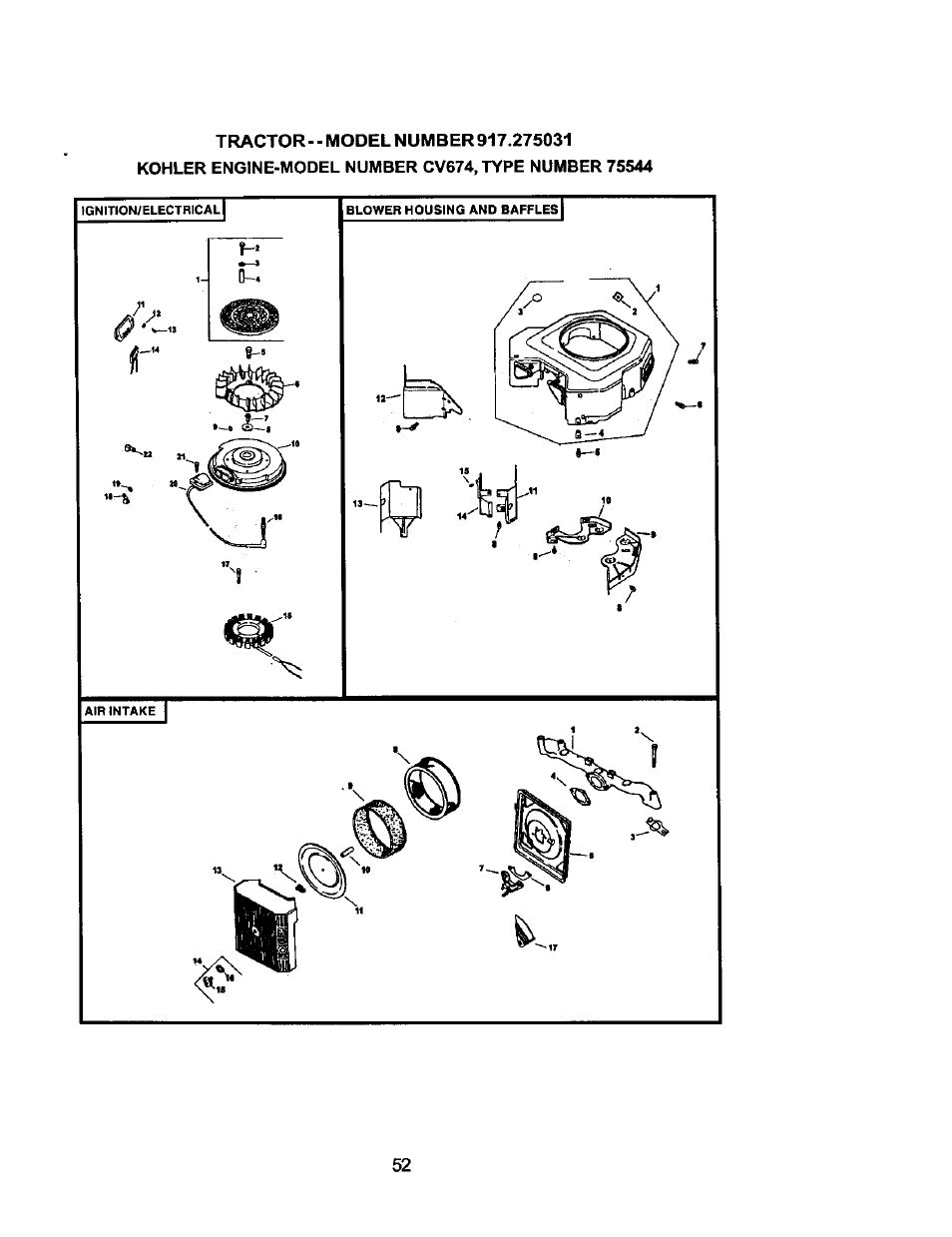 Craftsman 917.275031 User Manual | Page 52 / 60
