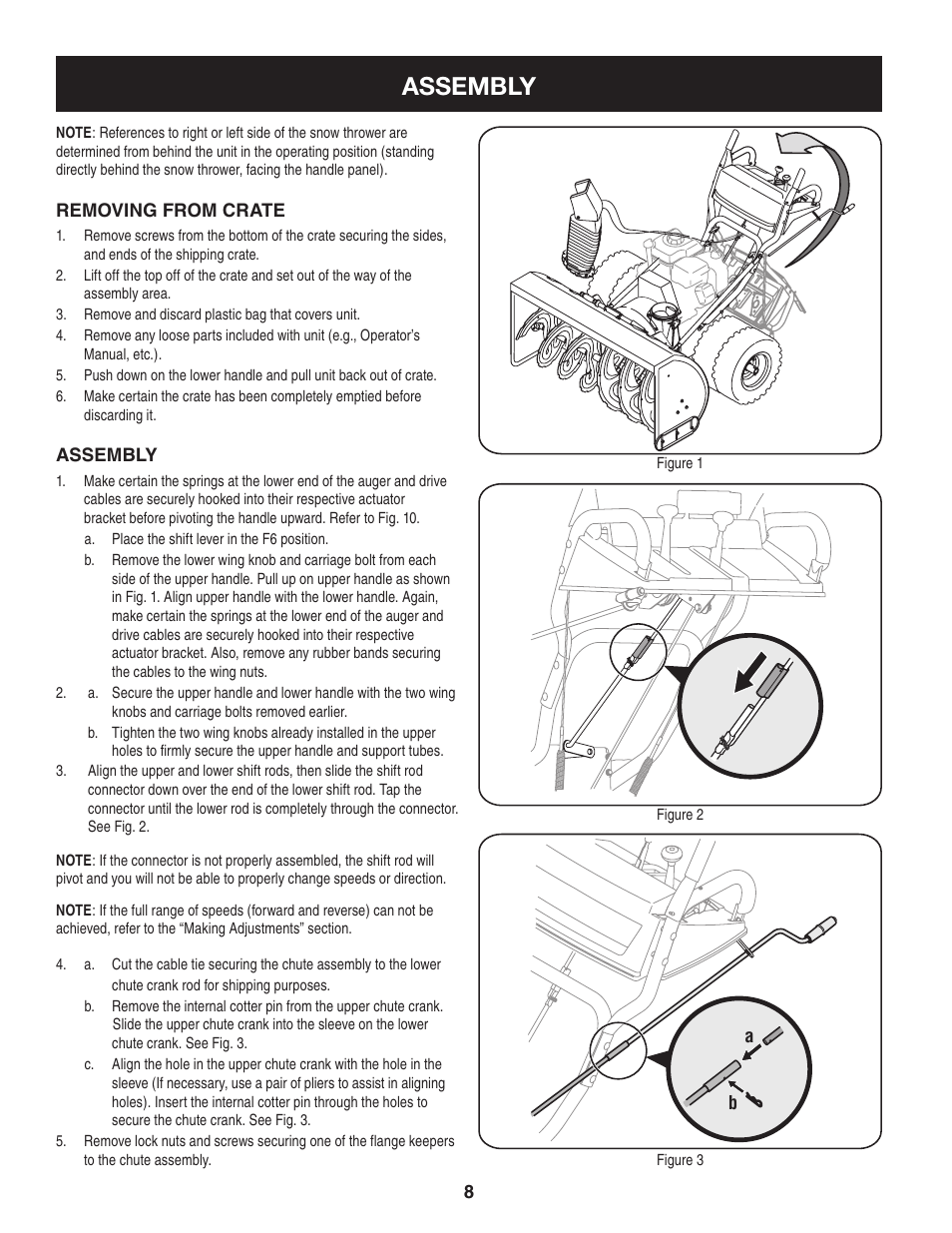 Assembly | Craftsman 247.88845 User Manual | Page 8 / 64