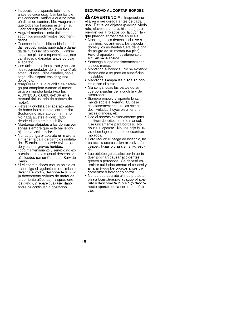 Craftsman 358.792403 User Manual | Page 14 / 21