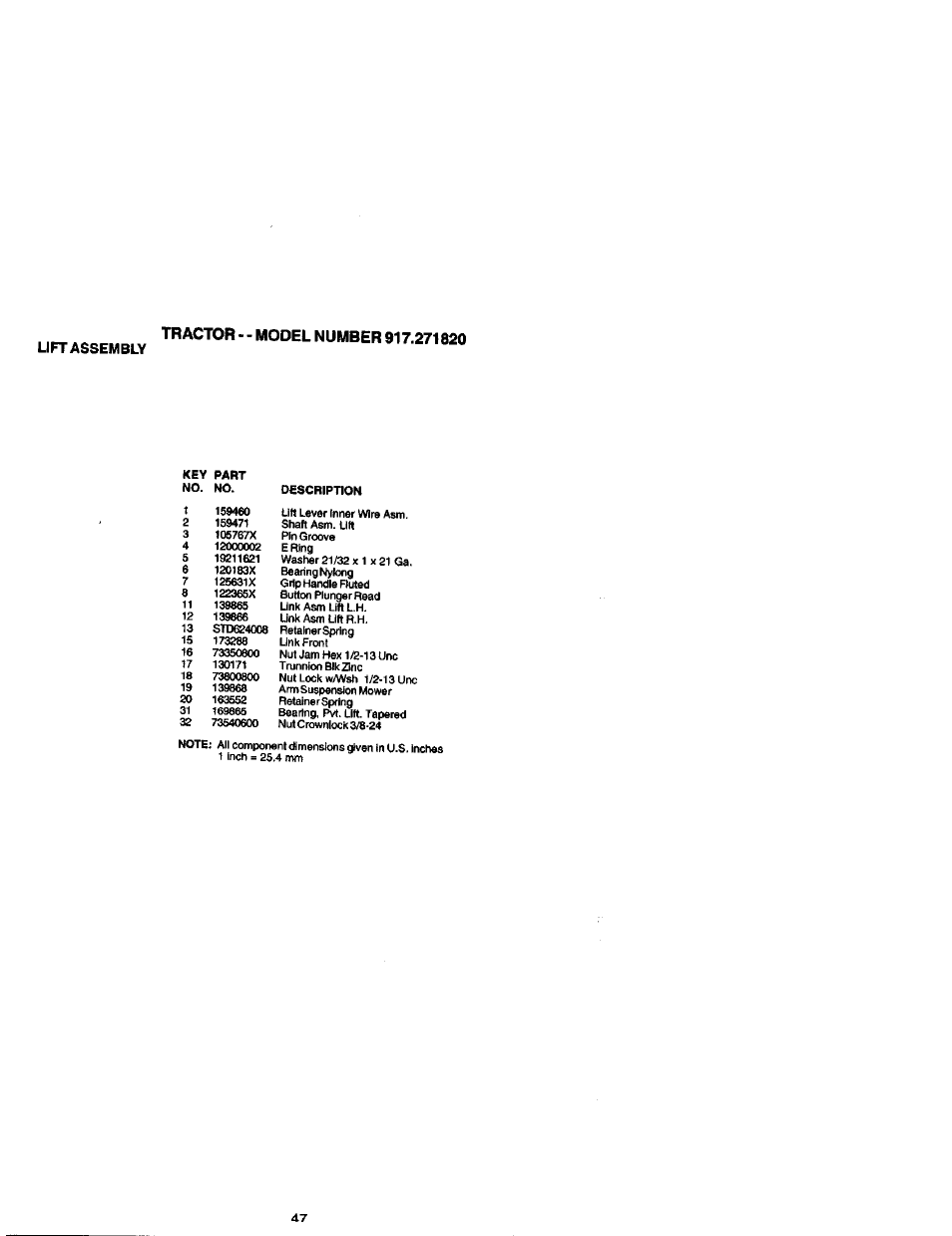 Craftsman 917.271820 User Manual | Page 47 / 60