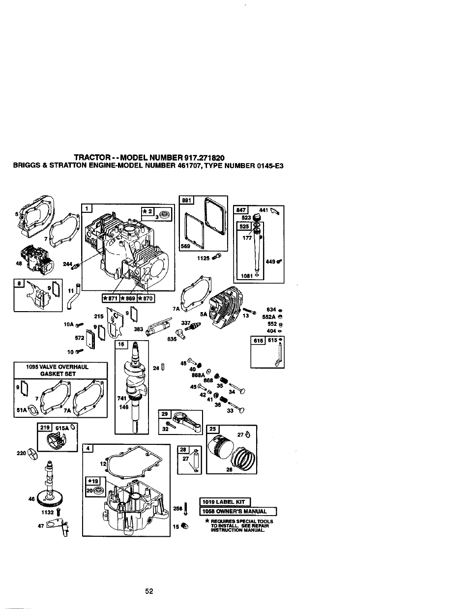 Craftsman 917.271820 User Manual | Page 52 / 60