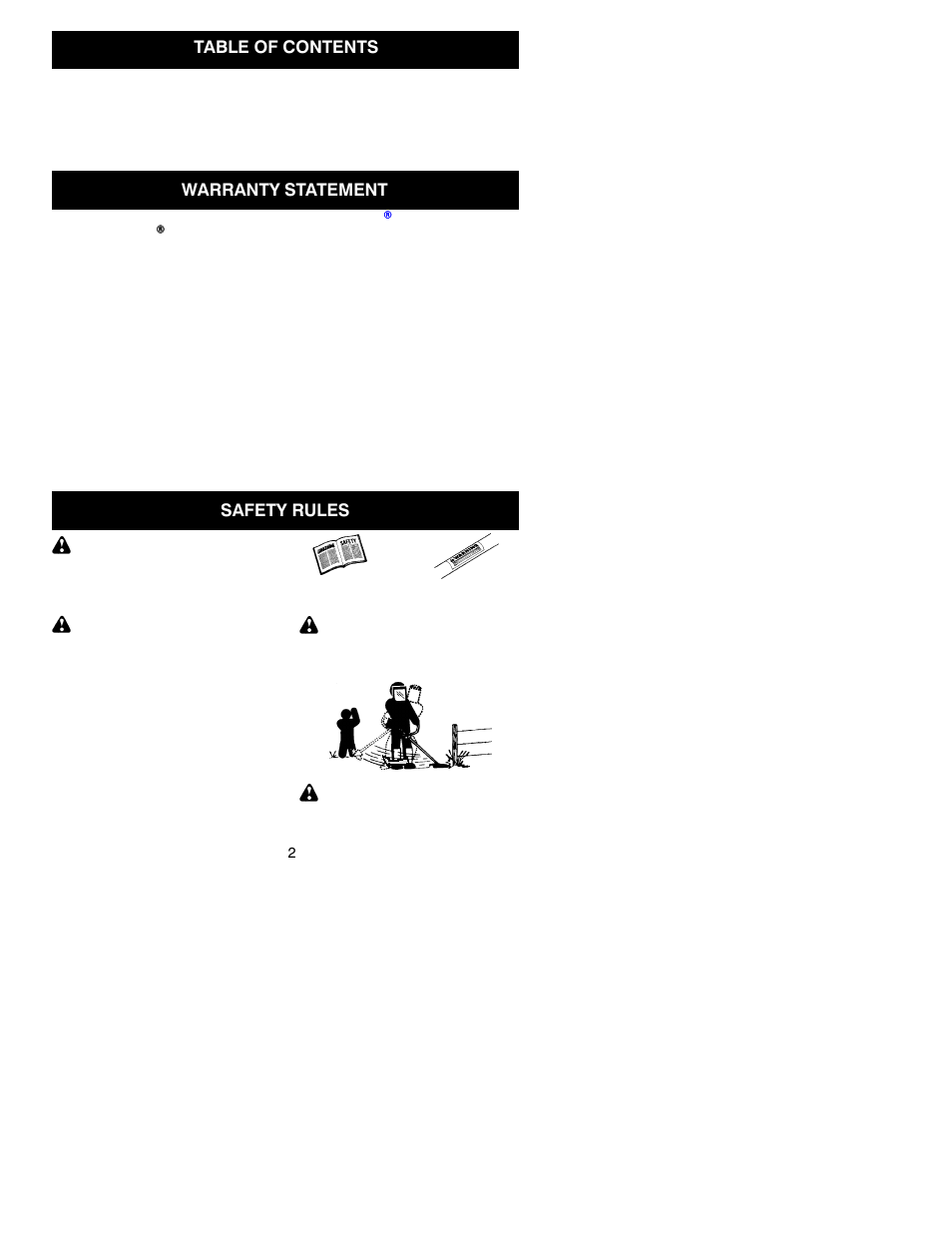 Craftsman C944.514560 User Manual | Page 2 / 23