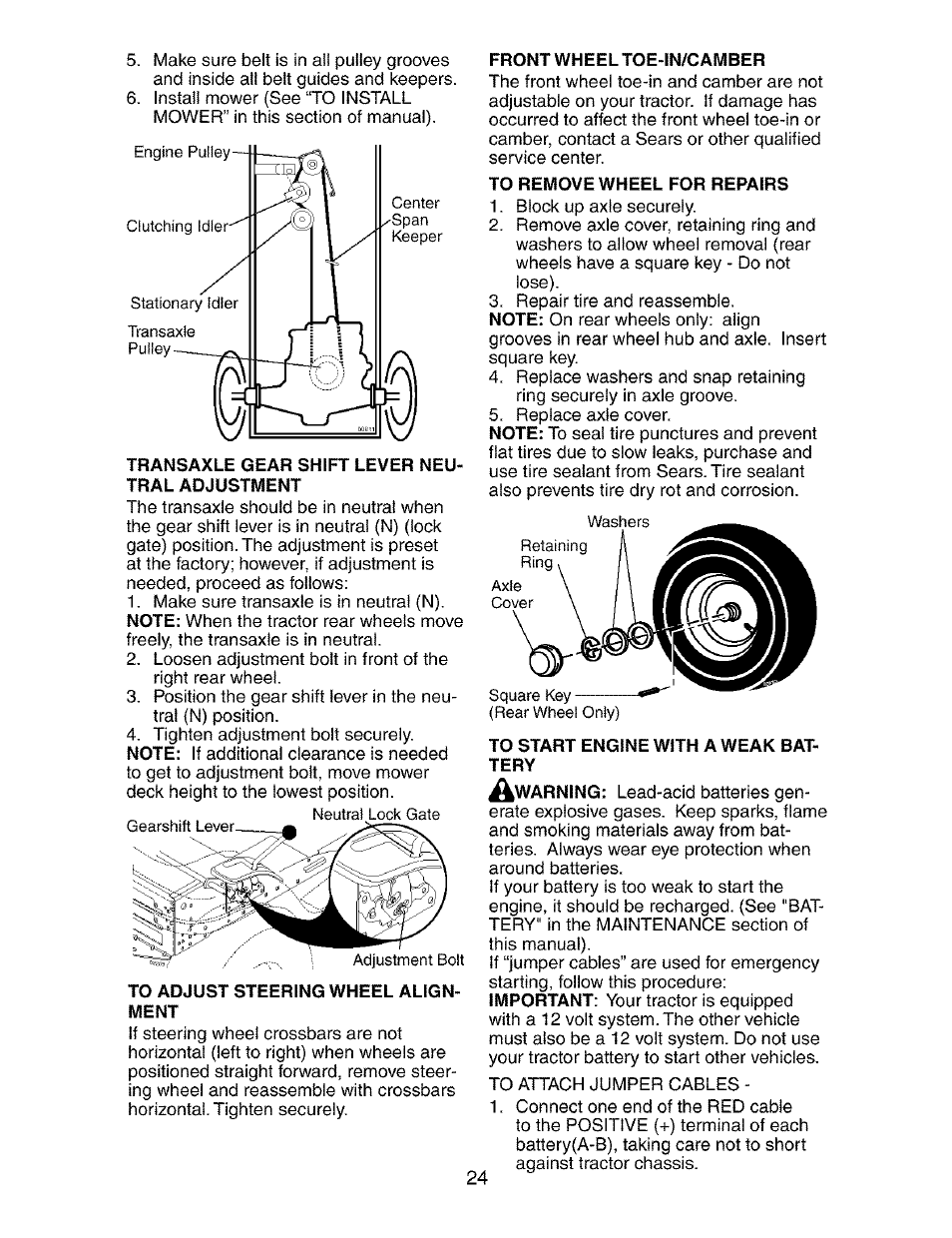 Craftsman 917.273390 User Manual | Page 24 / 56