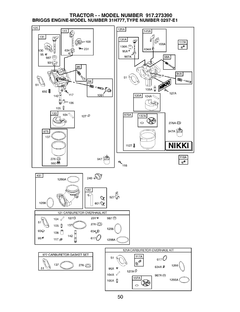 Craftsman 917.273390 User Manual | Page 50 / 56