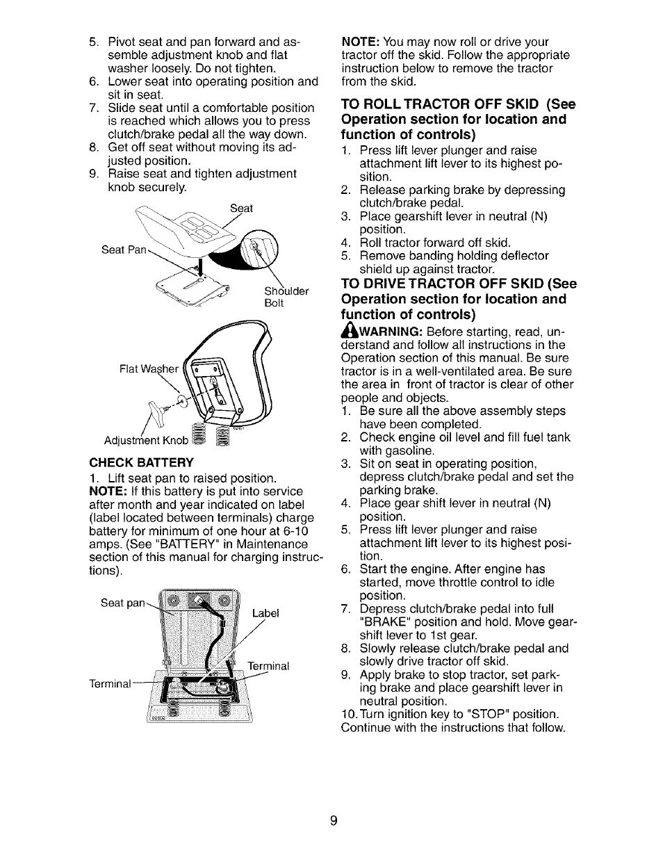 Craftsman 917.273390 User Manual | Page 9 / 56