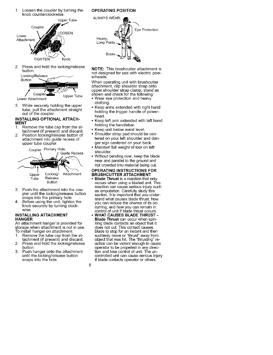 Craftsman 358.792430 User Manual | Page 8 / 22