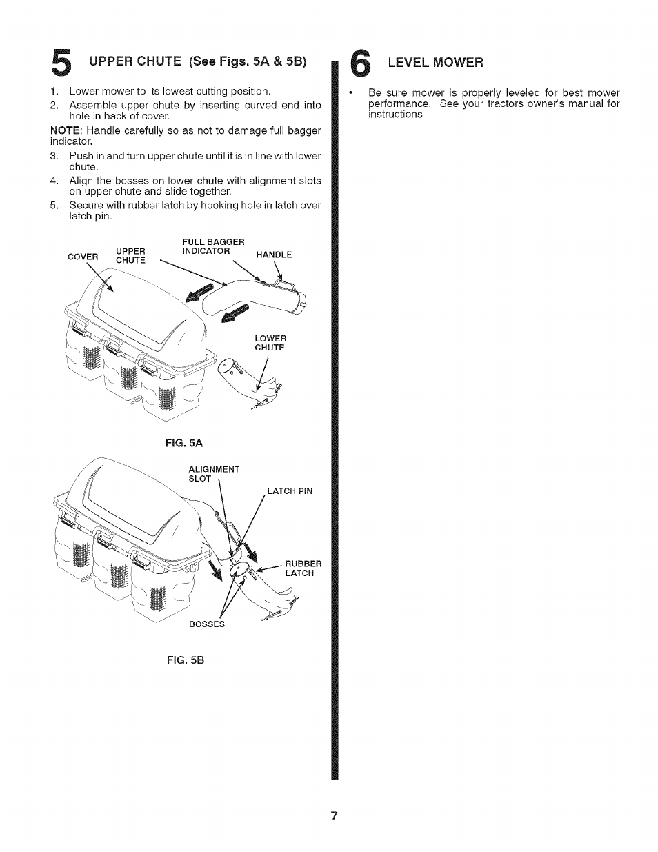 Level mower | Craftsman 917.24899 User Manual | Page 7 / 13