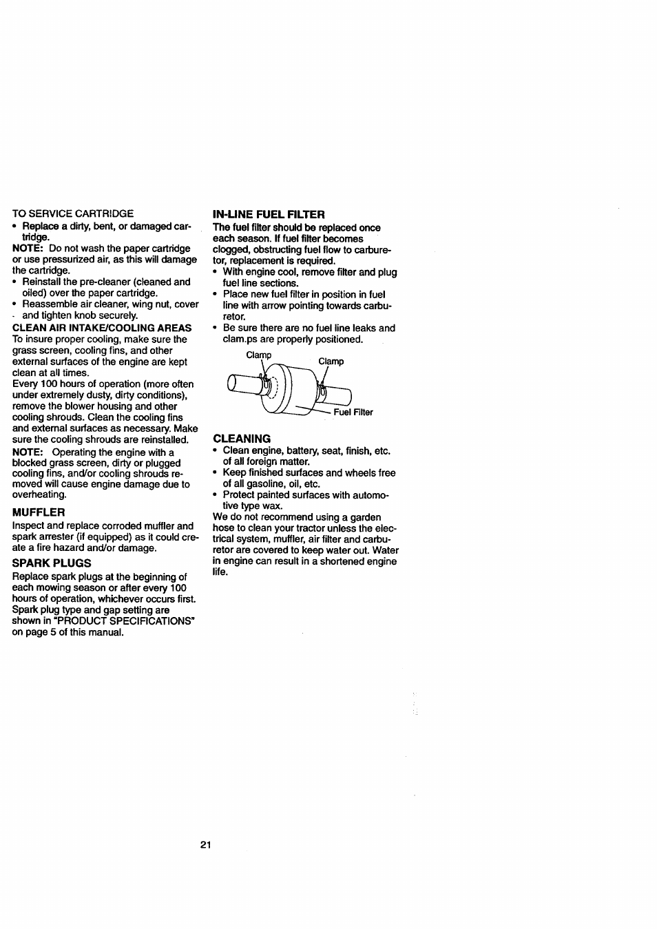 Craftsman 917.271110 User Manual | Page 21 / 60