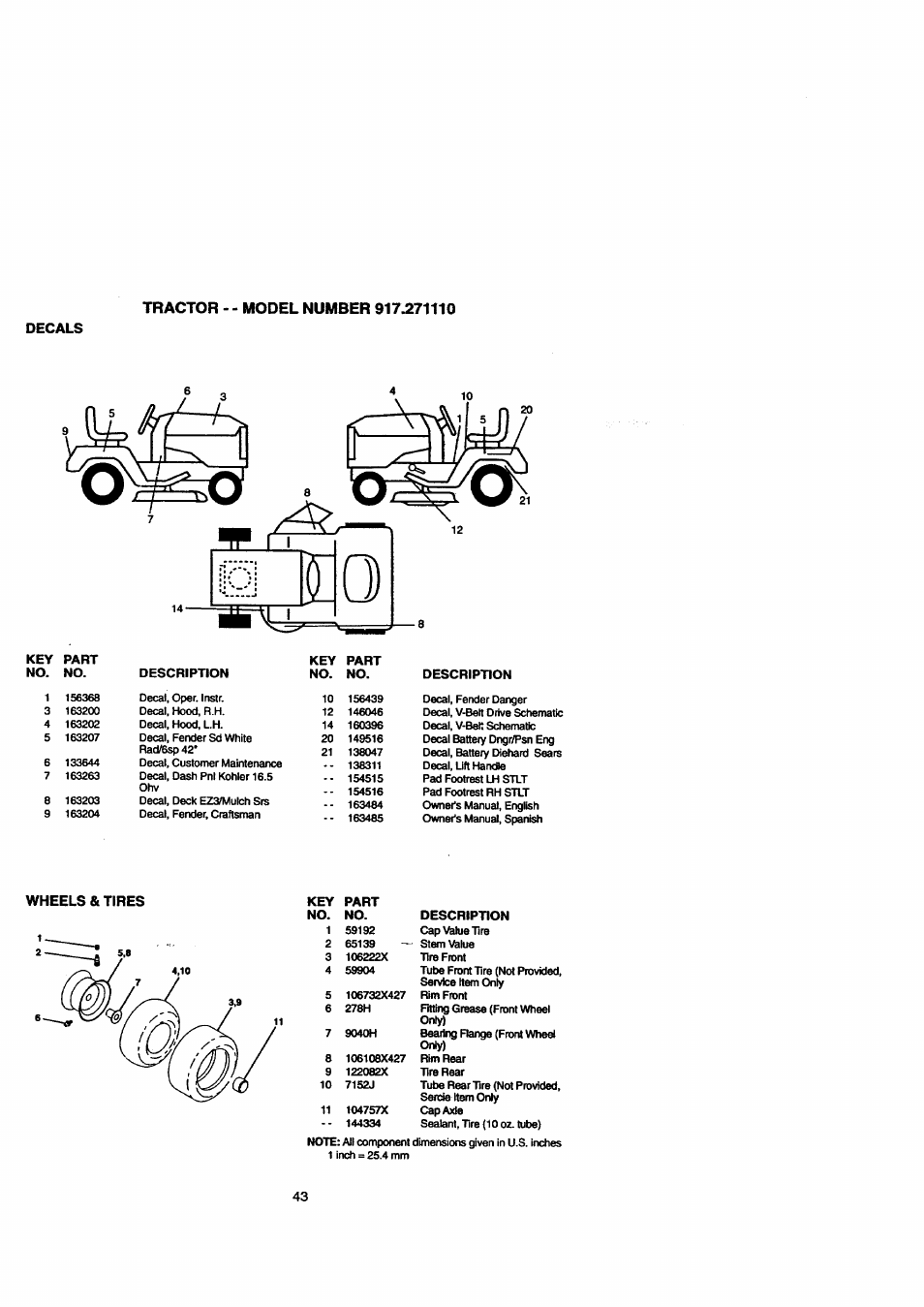 Craftsman 917.271110 User Manual | Page 43 / 60