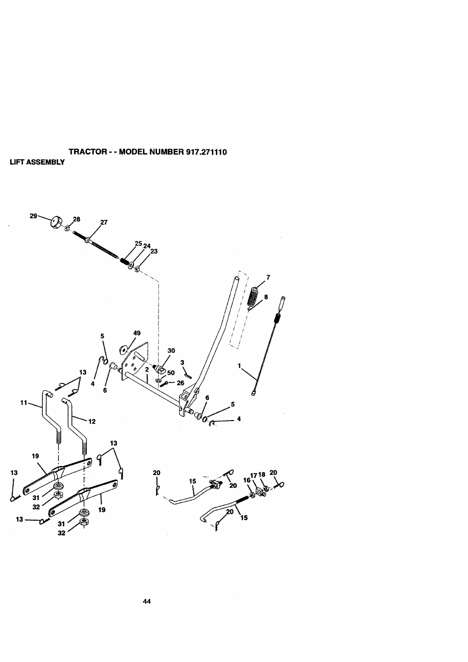 Craftsman 917.271110 User Manual | Page 44 / 60