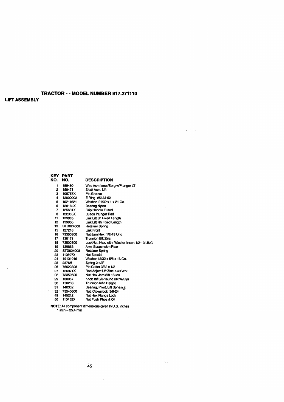 Craftsman 917.271110 User Manual | Page 45 / 60