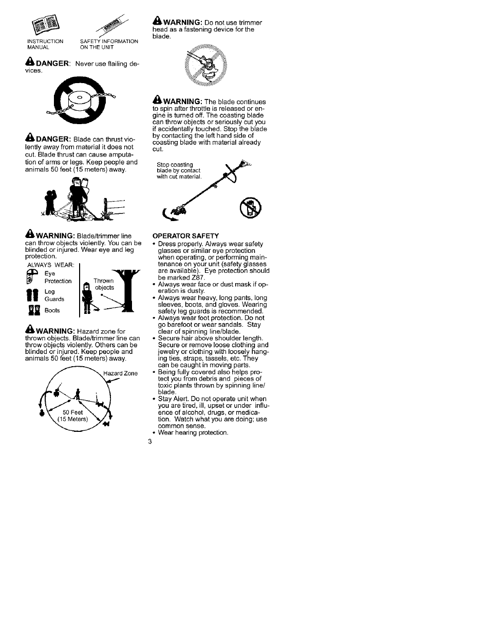 Craftsman 358.792442 User Manual | Page 3 / 15