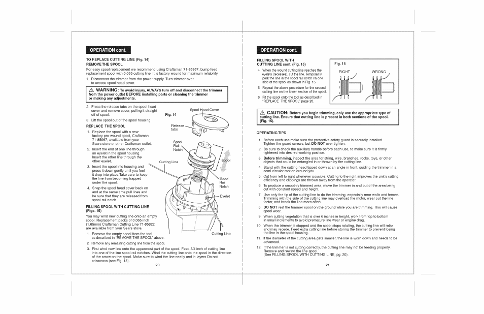 Unpacking, Warning | Craftsman 172.74544 User Manual | Page 11 / 26