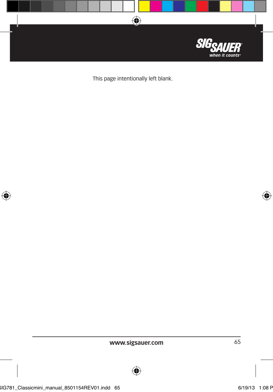 SIG SAUER P229 User Manual | Page 65 / 88
