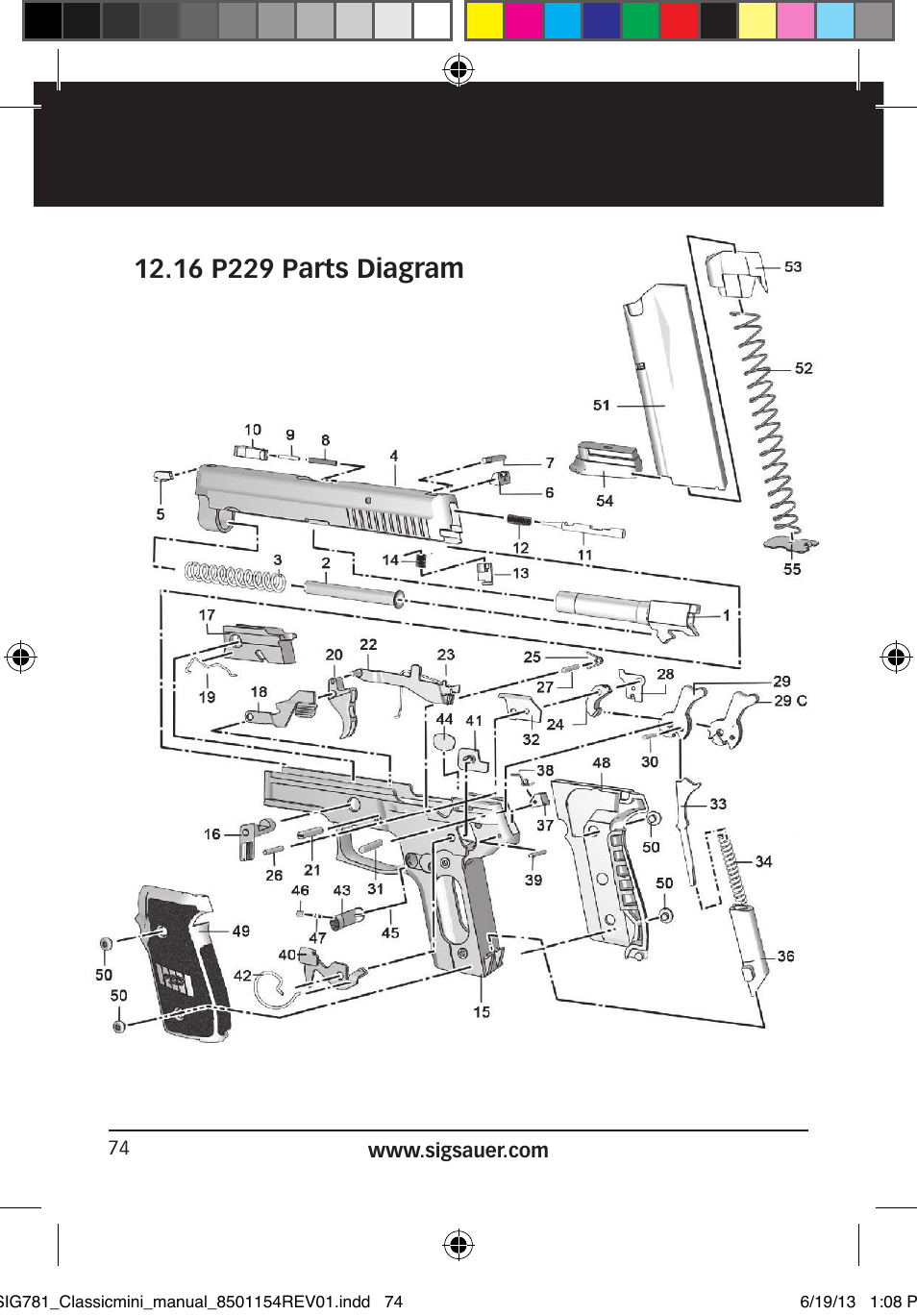 SIG SAUER P229 User Manual | Page 74 / 88