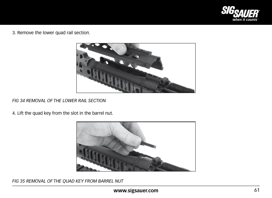 SIG SAUER SIG716 Rifle User Manual | Page 61 / 96