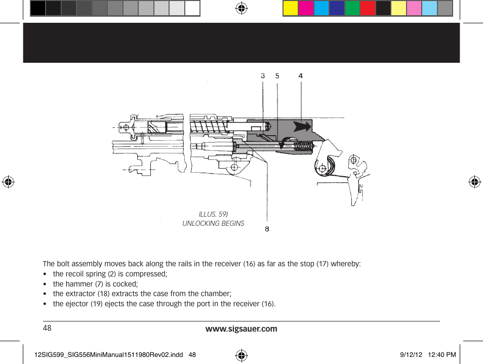 SIG SAUER SIG556 User Manual | Page 48 / 104