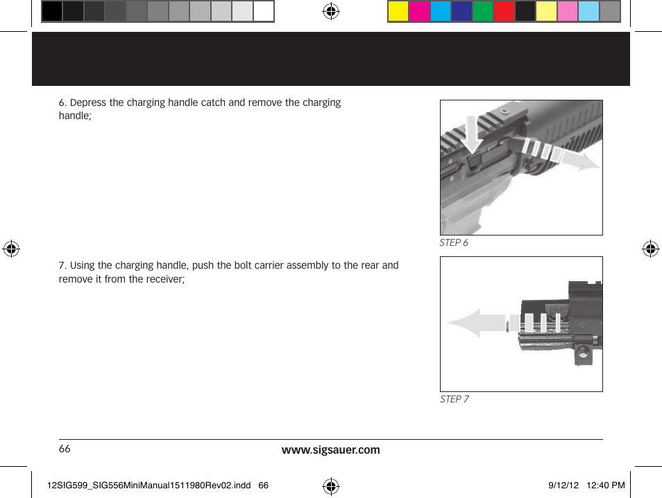 SIG SAUER SIG556 User Manual | Page 66 / 104