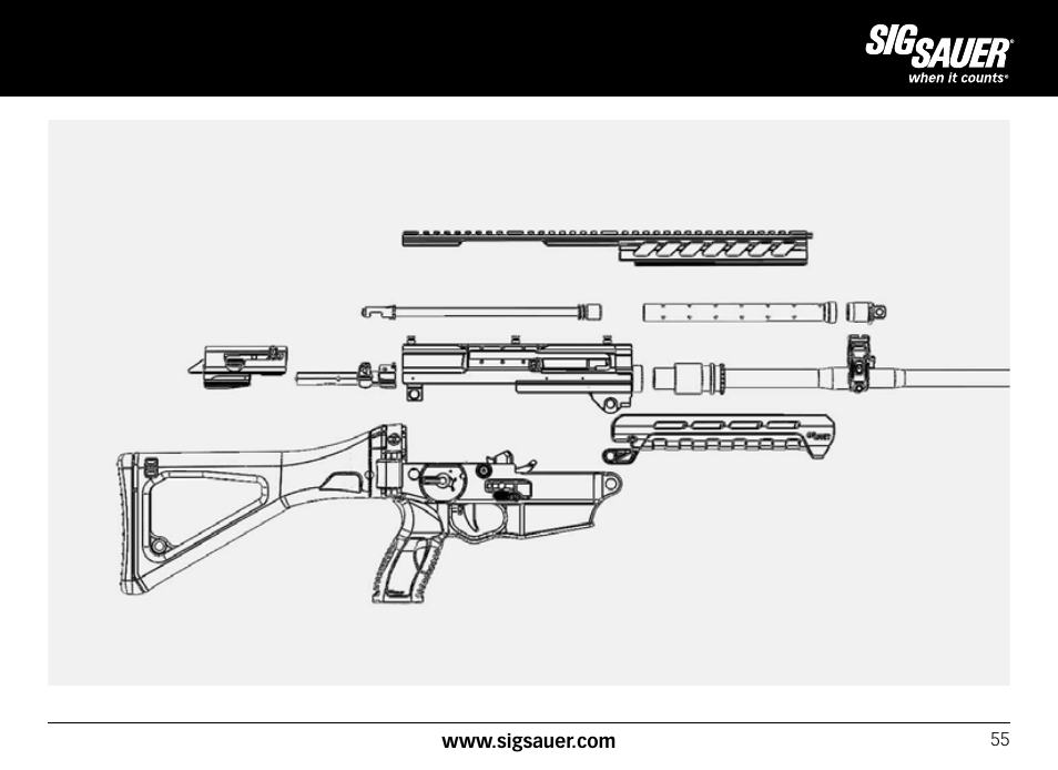 SIG SAUER SIG556xi User Manual | Page 55 / 84