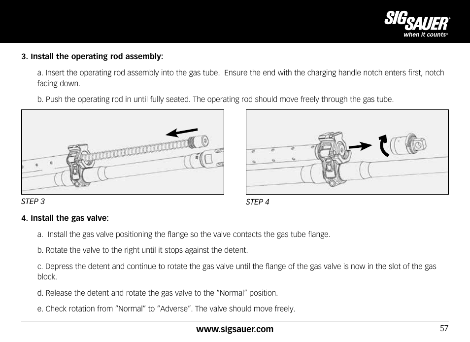 SIG SAUER SIG556xi User Manual | Page 57 / 84