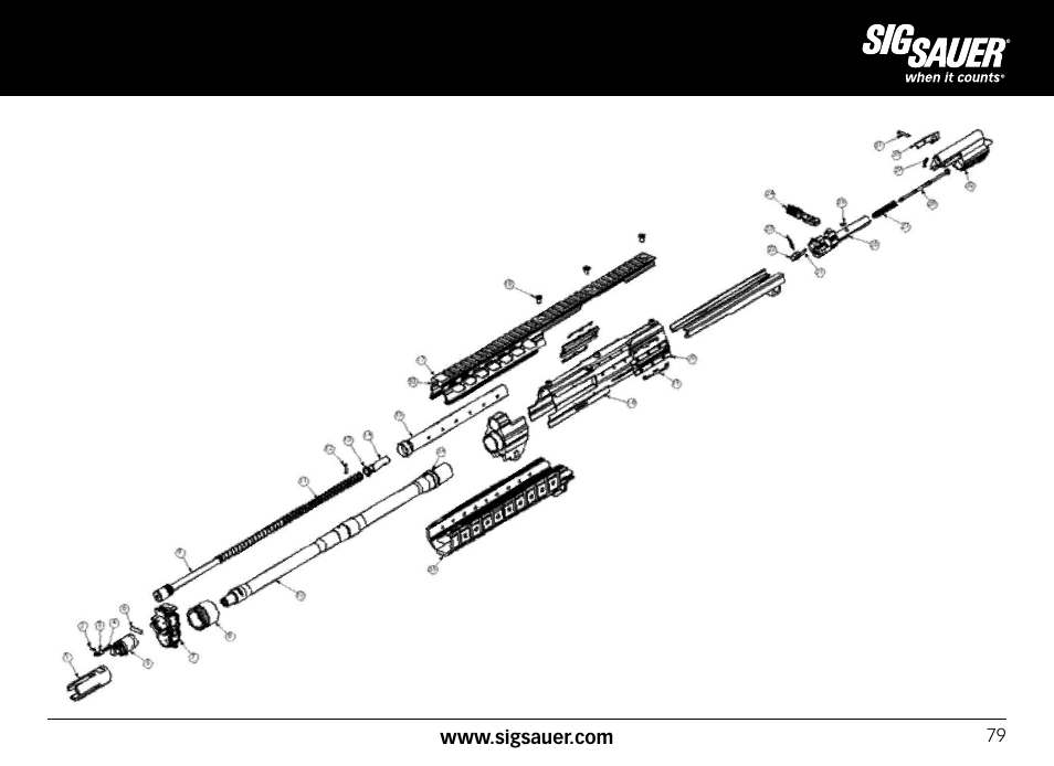 SIG SAUER SIG556xi User Manual | Page 79 / 84