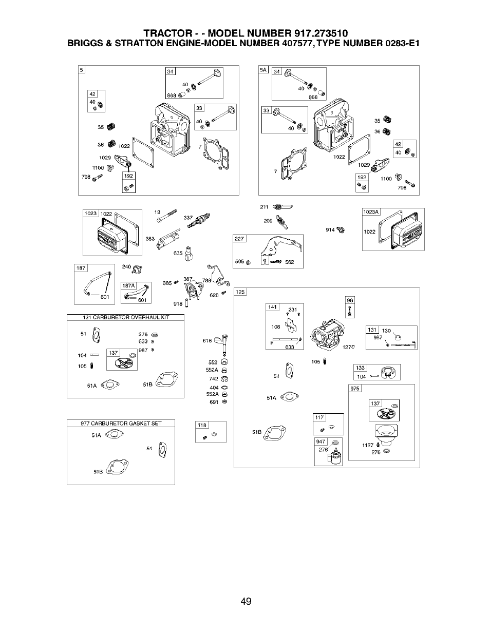 Craftsman 917.273510 User Manual | Page 49 / 56