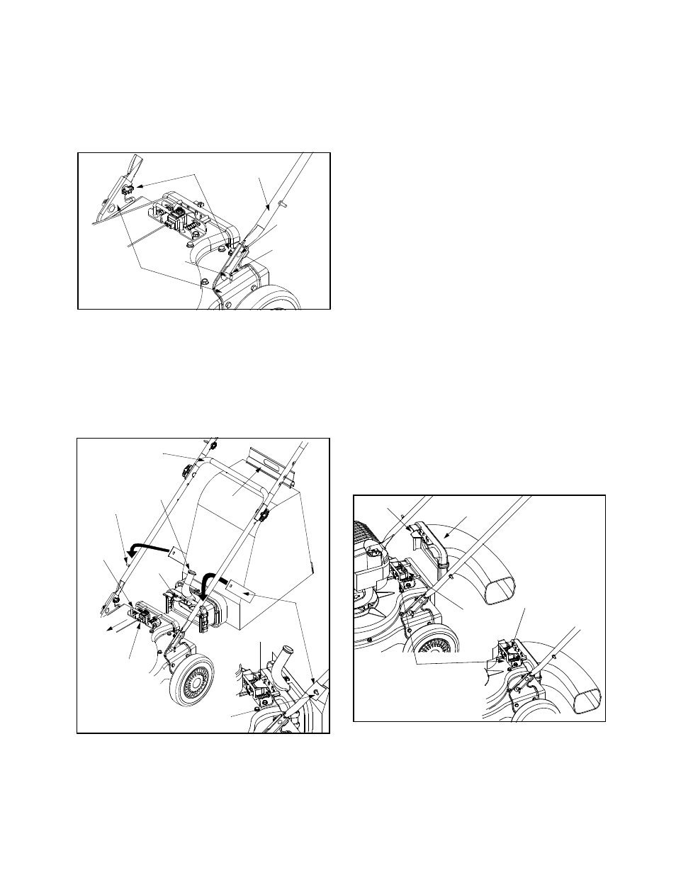 Instalacion del recolector, Instalacion del tubo de soplado | Craftsman 247.7701 User Manual | Page 29 / 40