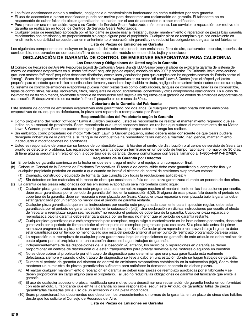 Craftsman 316.79191 User Manual | Page 34 / 40