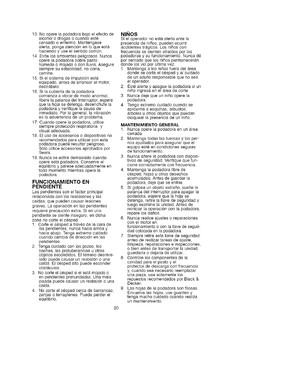Craftsman 900.370511 User Manual | Page 20 / 33