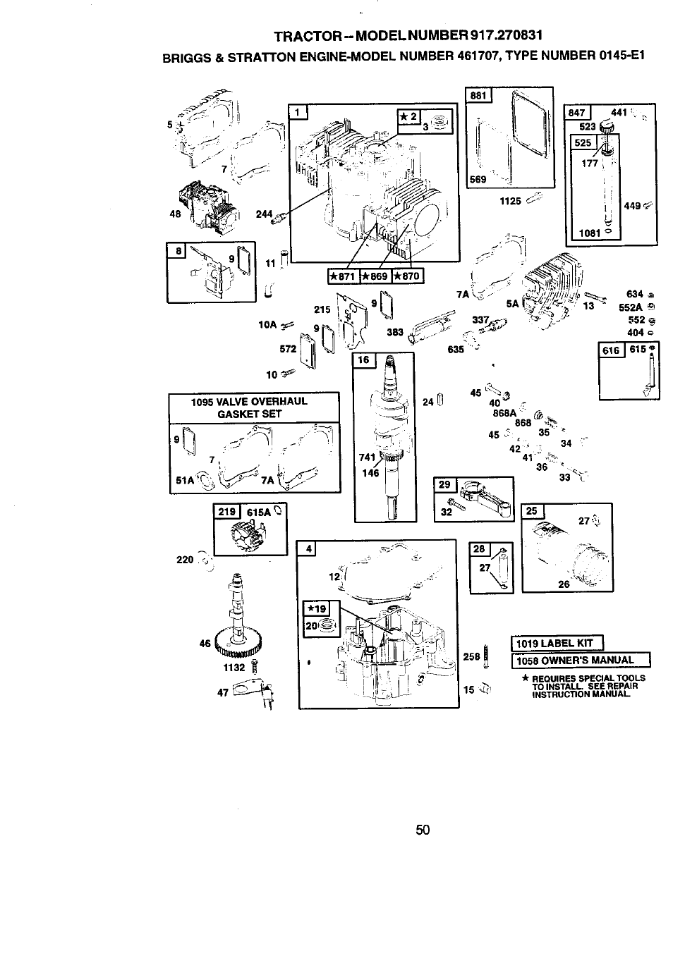 Craftsman 917.270831 User Manual | Page 50 / 56