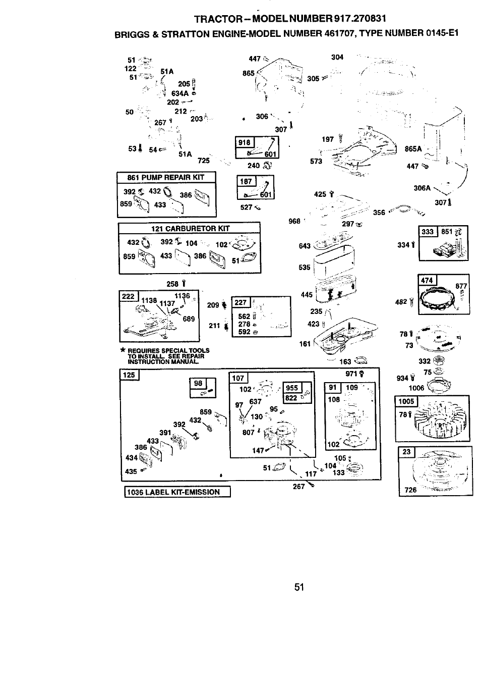 211 i | Craftsman 917.270831 User Manual | Page 51 / 56