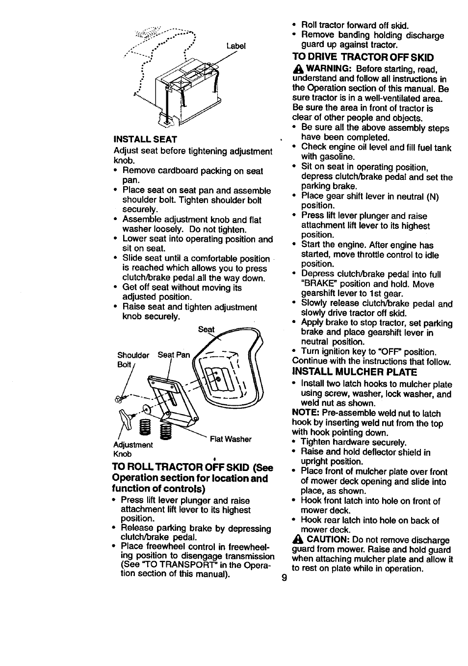 Craftsman 917.270831 User Manual | Page 9 / 56