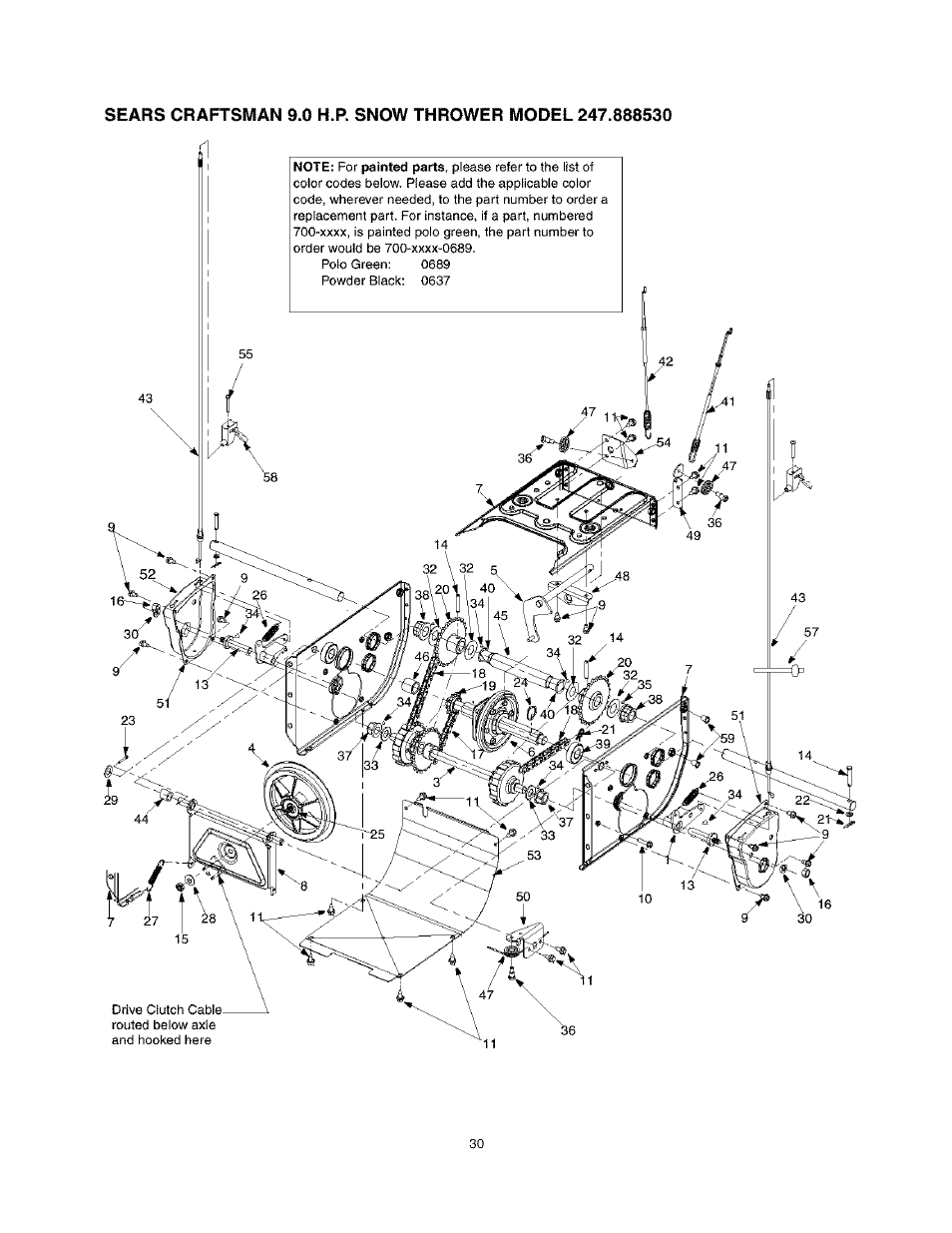 Craftsman 247.888530 User Manual | Page 30 / 64