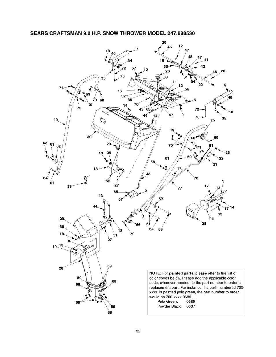 Craftsman 247.888530 User Manual | Page 32 / 64