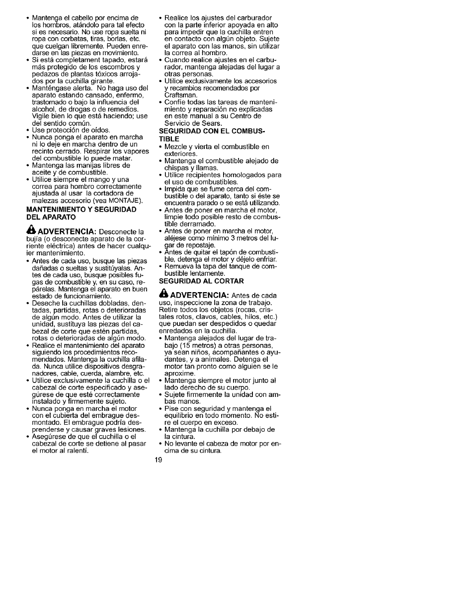 Craftsman 358.792441 User Manual | Page 18 / 31