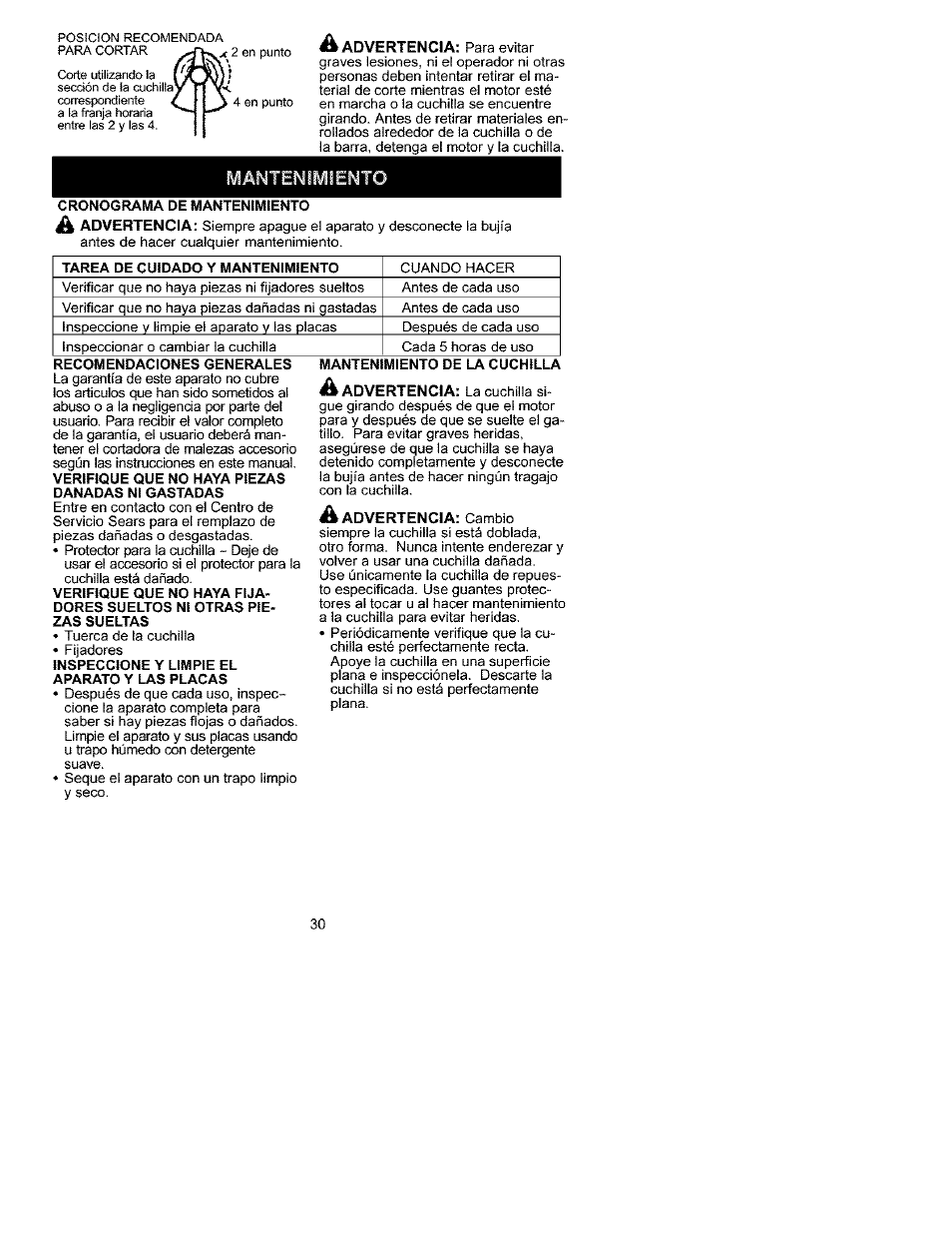 Craftsman 358.792441 User Manual | Page 29 / 31
