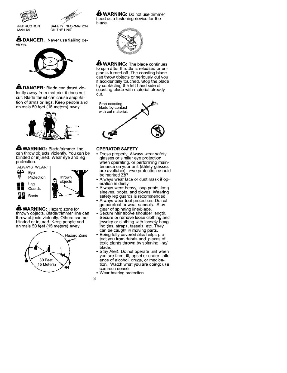 Craftsman 358.792441 User Manual | Page 3 / 31