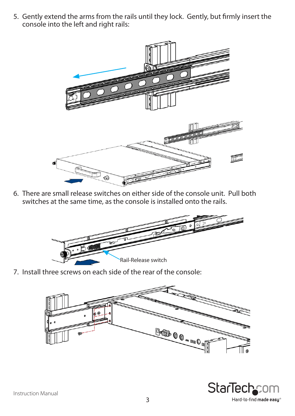 StarTech.com RACKCONS2001 User Manual | Page 6 / 16