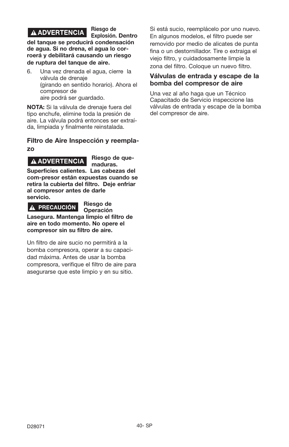 Craftsman 919.167461 User Manual | Page 36 / 44