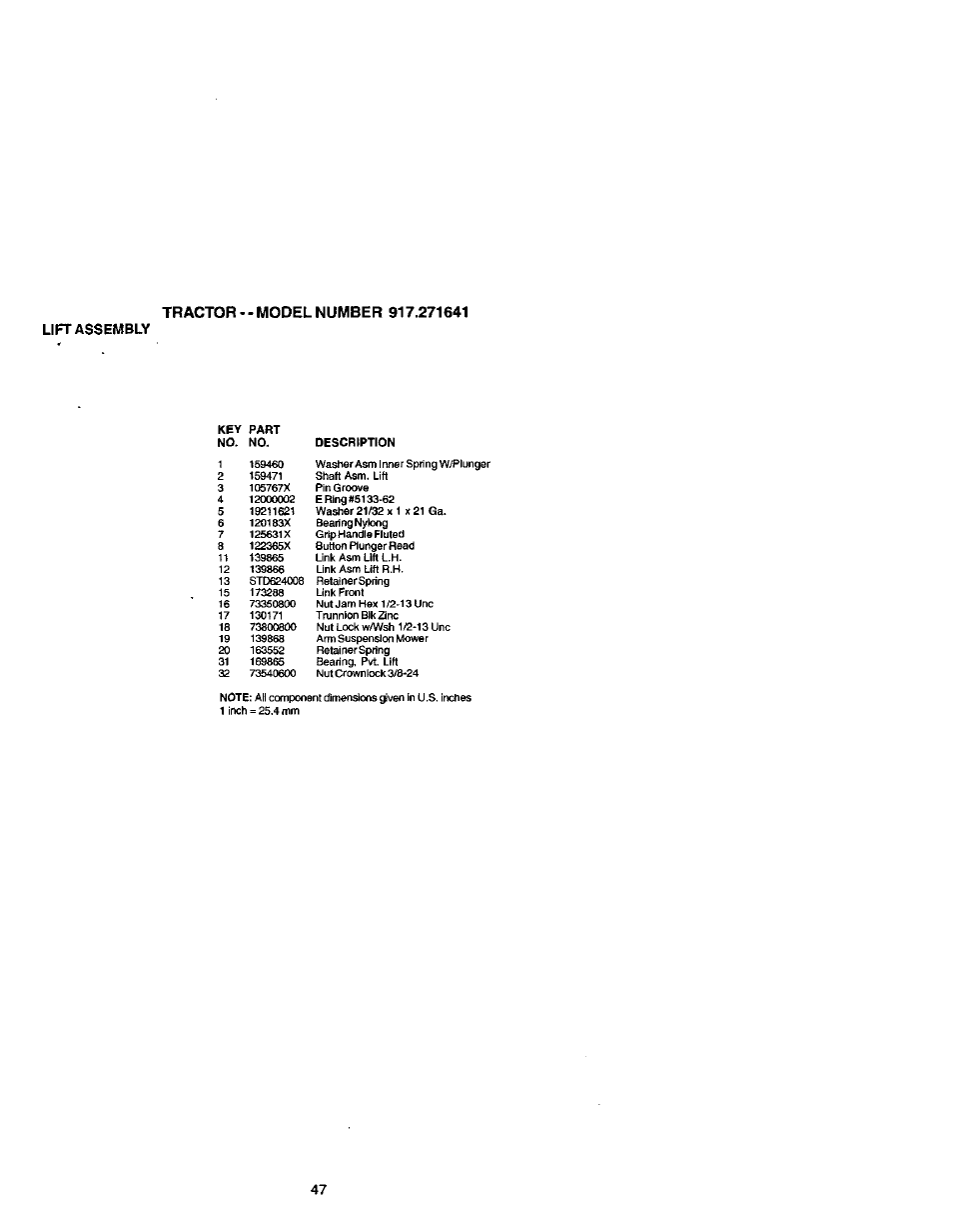 Craftsman 917.271641 User Manual | Page 47 / 60