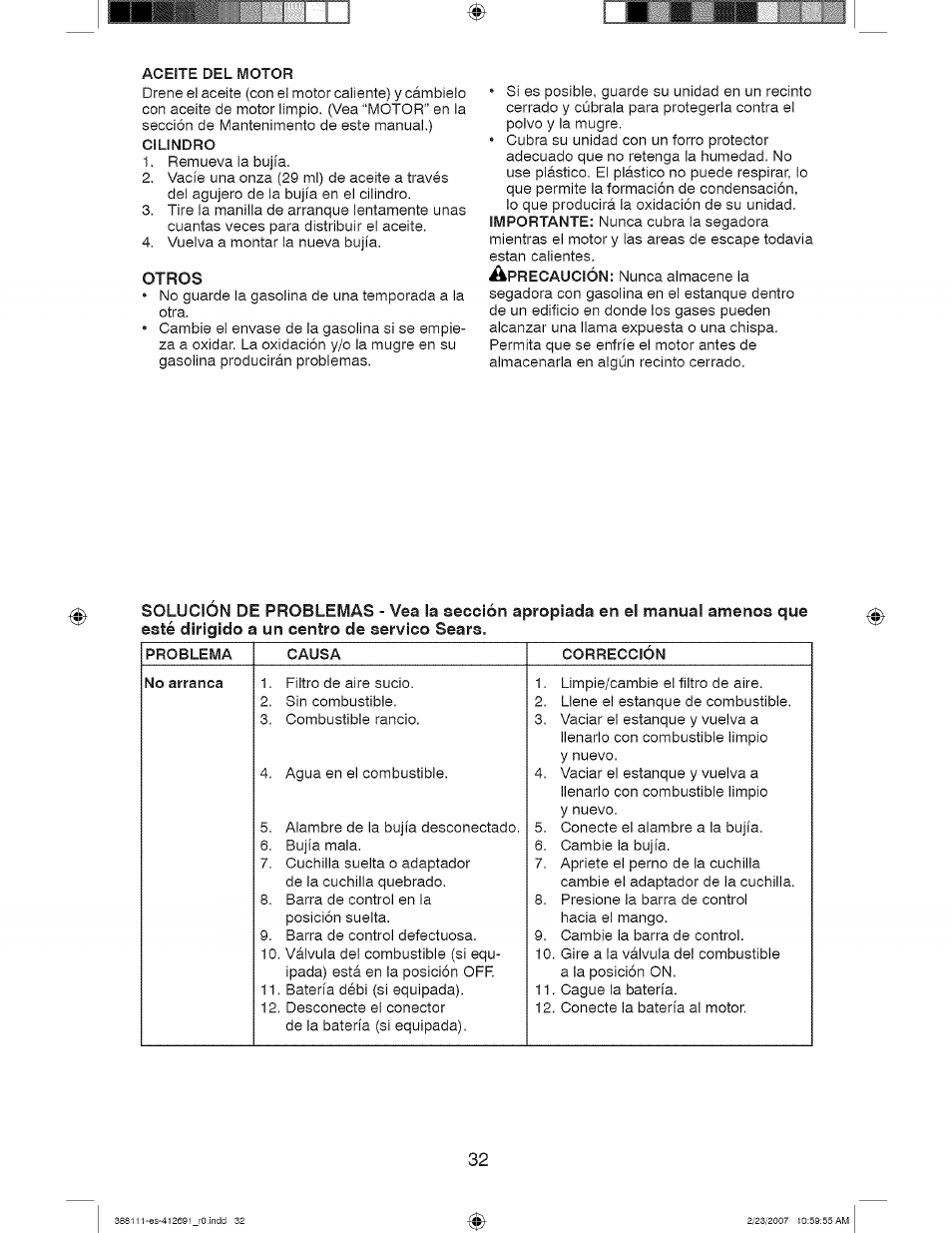 Craftsman 917.388111 User Manual | Page 32 / 44