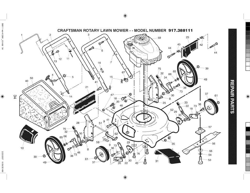 Craftsman 917.388111 User Manual | Page 34 / 44